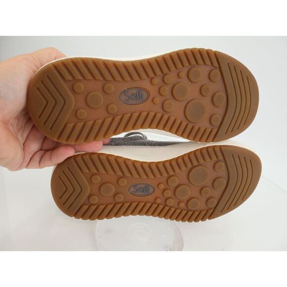 Sofft Waylyn Fashion Sneaker Size 6 Gray Knit Lace Up Platform Shoes - Picture 6 of 12